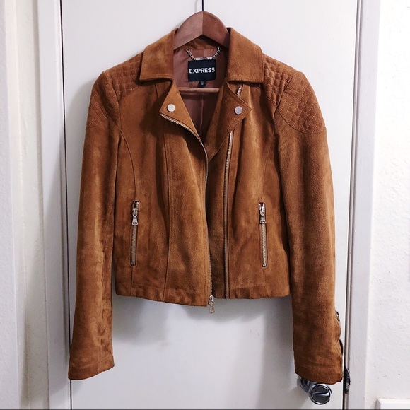 Express Genuine Suede Leather 